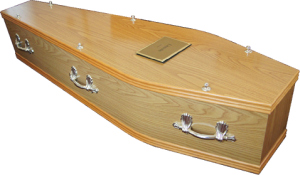 Lincoln traditional coffin